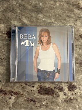 Rebas Blue & White Album Cover — #1 hits still sealed 2 CD collection